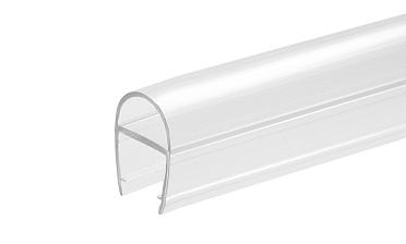 Уплотнитель для стекла 10 мм, дверь-стекло 2200 мм t216 купить в Новосибирске