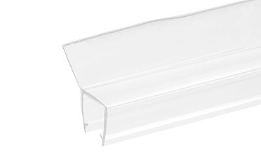Уплотнитель для стекла в душевую кабину 8 мм, прозрачный, 135°, стекло-стекло 2200 мм t203-2 купить в Новосибирске