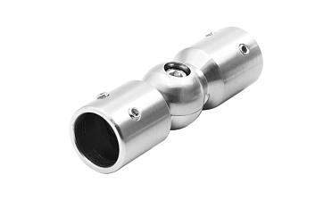 Соединитель труба-труба произвольный угол, нерж. шлифованный t915 SSS купить в Новосибирске