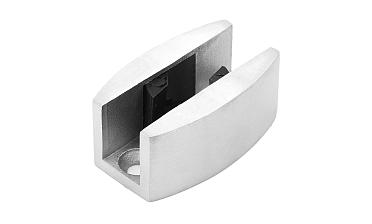 Направляющая для стеклянной двери, нержавеющая сталь AISI 304, шлифованная t834 SSS купить в Новосибирске