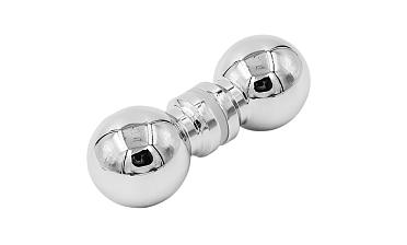 Дверная ручка «кноб» для душа, алюминий-хром, полированная t698 ALPC купить в Новосибирске