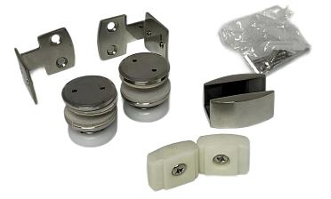 Комплект раздвижной системы на G-профиле, полированный t407 купить в Новосибирске