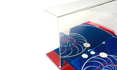 Накладка для крепления (тыльная/лицевая) из полированной нержавейки 1.0 мм длина 2.0 м k601-25 купить в Новосибирске