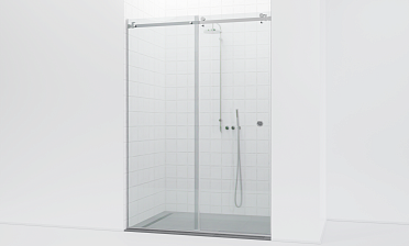 Комплект фурнитуры для душевой перегородки в проеме на профиле с раздвижной дверью t562-1 купить в Новосибирске