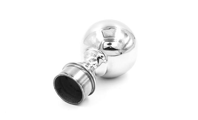 Наконечник шар на стойку Ø38.1 мм, литой, полированный, AISI 304 k070 5