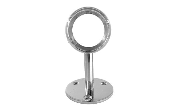 Держатель поручня Ø42,4мм, выносной, с обхватом, полированный, AISI 304 k256-42 2