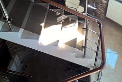 Перила на второй этаж в Новосибирске. Готовые проекты ПерилаГлавСнаб - фото 31