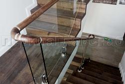 Перила на второй этаж в Новосибирске. Готовые проекты ПерилаГлавСнаб - фото 26