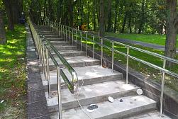 Перила для лестниц из металла в Новосибирске. Готовые проекты ПерилаГлавСнаб - фото 11