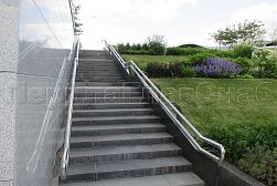 Перила для лестниц из металла в Новосибирске. Готовые проекты ПерилаГлавСнаб - фото 4