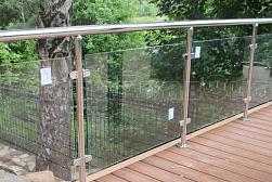 Перила и ограждения для террас в Новосибирске. Готовые проекты ПерилаГлавСнаб - фото 23