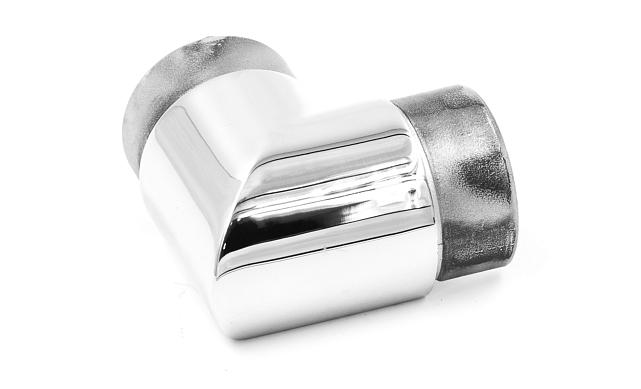 Отвод с пазом на трубу Ø48.3 мм, полированный (AISI 304) k237 3