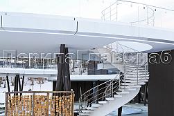 Ограждения для лестниц в Новосибирске. Готовые проекты ПерилаГлавСнаб - фото 15