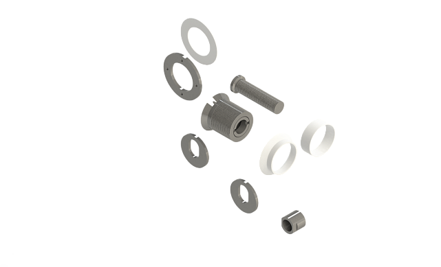 Стеклодержатель (рутель) с зенковкой AISI304 k364 10