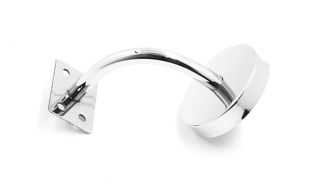 Пристенок с ложементом под плоскость, сварной, с крышкой, полированный (AISI 201) k386 4