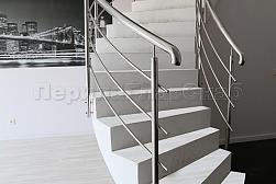 Перила для лестниц из металла в Новосибирске. Готовые проекты ПерилаГлавСнаб - фото 7