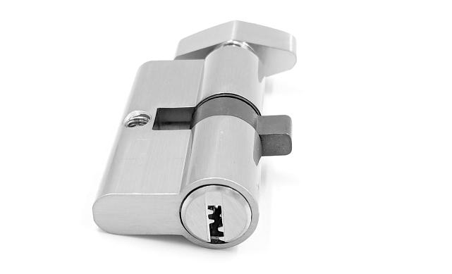 Личинка латунная 30х30 мм для замка t155 ключ-вертушка t155-100 SSS 6