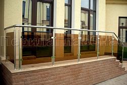 Перила для крыльца в Новосибирске. Готовые проекты ПерилаГлавСнаб - фото 1