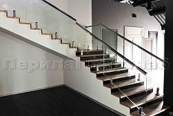 Перила на второй этаж в Новосибирске. Готовые проекты ПерилаГлавСнаб - фото 22