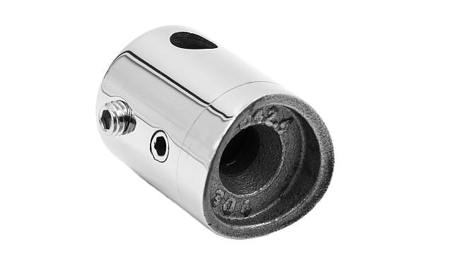 Зажимы для троса Ø5 мм, 22х30 мм, под Ø42.4 мм, полированный, AISI 304, k267-3 5