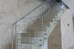 Перила на второй этаж в Новосибирске. Готовые проекты ПерилаГлавСнаб - фото 29