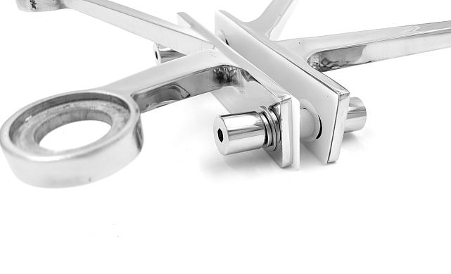 X-спайдер для установки на стеклянное ребро AISI 304 k290-X 14