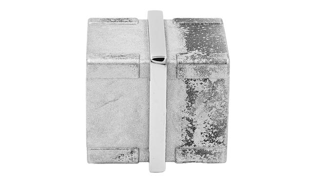 Соединитель для поручня 40х40 мм, полированный, (AISI 304) k368 5