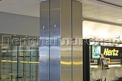 Облицовка колонн нержавеющей сталью в Новосибирске. Готовые проекты ПерилаГлавСнаб - фото 4