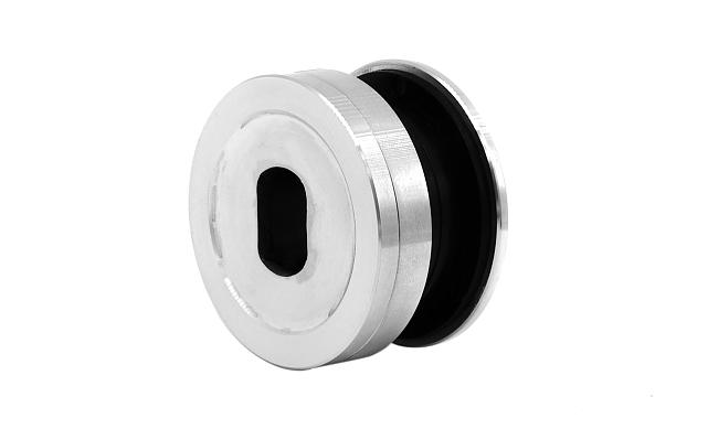 Точечный стеклодержатель 8.5-10.5 мм, регулируемый, без зенковки, для стекла 8-10 мм t502A SSS 4