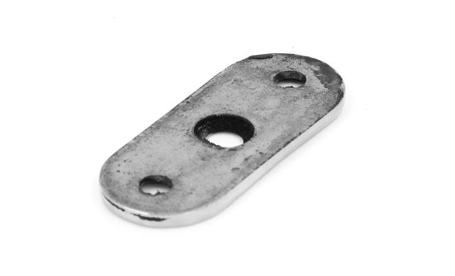 Лодочка (ложемент) под плоскость, литой, полированный, нержавеющий AISI 304 k046 5