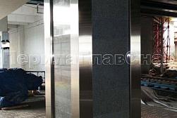 Облицовка колонн нержавеющей сталью в Новосибирске. Готовые проекты ПерилаГлавСнаб - фото 10