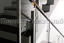 Перила на второй этаж в Новосибирске. Готовые проекты ПерилаГлавСнаб - фото 30