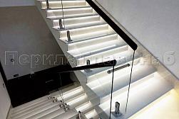 Ограждения для лестниц в Новосибирске. Готовые проекты ПерилаГлавСнаб - фото 1