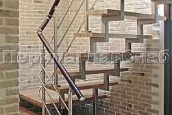 Ограждения для лестниц в Новосибирске. Готовые проекты ПерилаГлавСнаб - фото 9