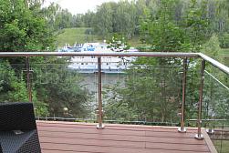 Перила и ограждения для террас в Новосибирске. Готовые проекты ПерилаГлавСнаб - фото 22