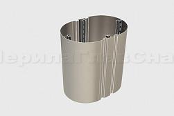 Облицовка колонн нержавеющей сталью в Новосибирске. Готовые проекты ПерилаГлавСнаб - фото 3