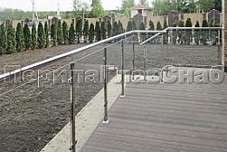 Перила и ограждения для террас в Новосибирске. Готовые проекты ПерилаГлавСнаб - фото 20