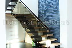 Перила на второй этаж в Новосибирске. Готовые проекты ПерилаГлавСнаб - фото 20