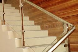 Перила на второй этаж в Новосибирске. Готовые проекты ПерилаГлавСнаб - фото 12