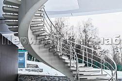 Ограждения для лестниц в Новосибирске. Готовые проекты ПерилаГлавСнаб - фото 16