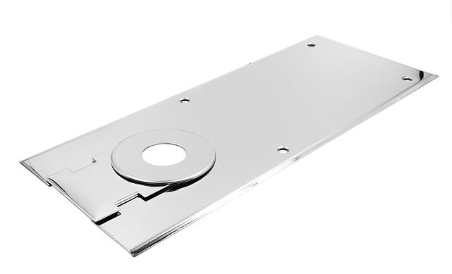 Крышка к доводчику t186, полированная нерж. сталь 1.2 мм t186-2k PSS 5