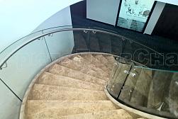 Ограждения для лестниц в Новосибирске. Готовые проекты ПерилаГлавСнаб - фото 13