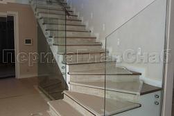 Перила на второй этаж в Новосибирске. Готовые проекты ПерилаГлавСнаб - фото 10