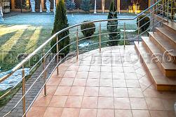 Ограждение входных групп в Новосибирске. Готовые проекты ПерилаГлавСнаб - фото 11