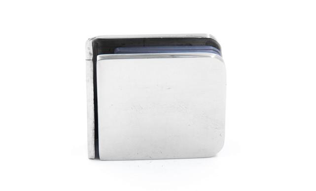 Коннектор для душевой кабины стена-стекло 45х45 мм латунь-хром, полированный t721 PC 5