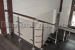 Перила на второй этаж в Новосибирске. Готовые проекты ПерилаГлавСнаб - фото 24