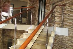 Перила на второй этаж в Новосибирске. Готовые проекты ПерилаГлавСнаб - фото 3