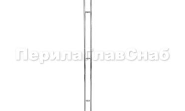 Ручка рейлинг двухсторонняя для стекла 8-12 мм, 32х800х800х2000 мм, полированная t633-2000 PSS купить в Новосибирске