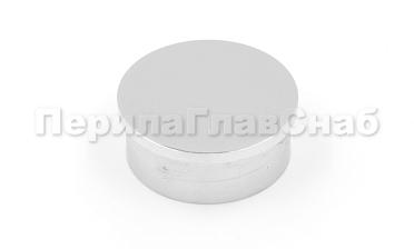 Заглушка литая плоская на трубу Ø38.1х1.2 мм (AISI 304) k093-2 купить в Новосибирске