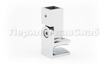 Крепежный элемент регулируемый, глухой для трубы 15х15 мм, полированный t803 PSS купить в Новосибирске